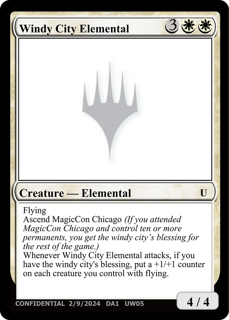 Windy City Elemental (UNK-UW05B) - Unknown Event-1