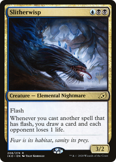 Slitherwisp (Promo Pack) [Ikoria: Lair of Behemoths Promos]-1