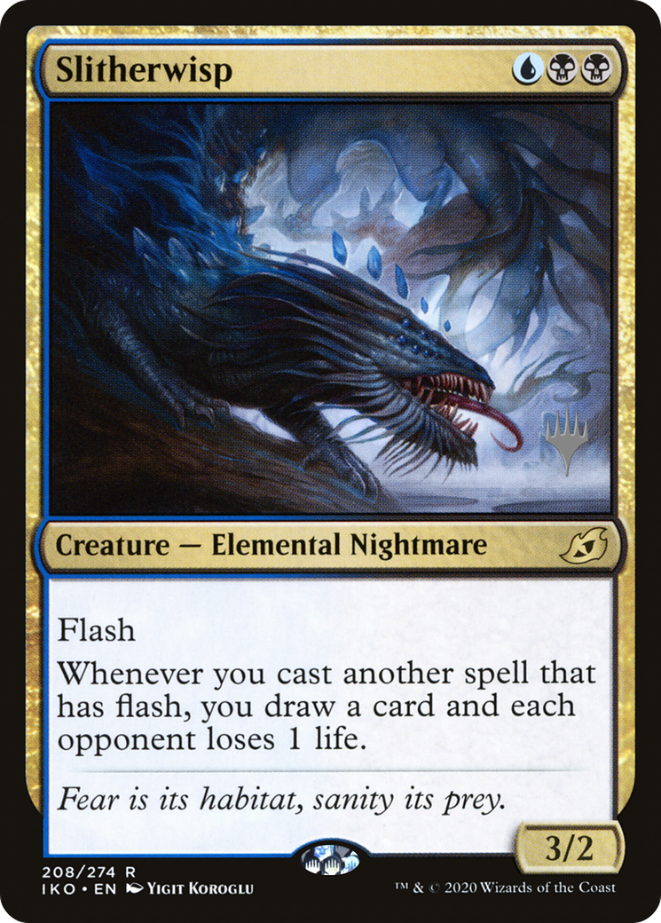 Slitherwisp (Promo Pack) [Ikoria: Lair of Behemoths Promos]-1