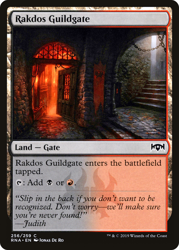Rakdos Guildgate (256/259) [Ravnica Allegiance]-1