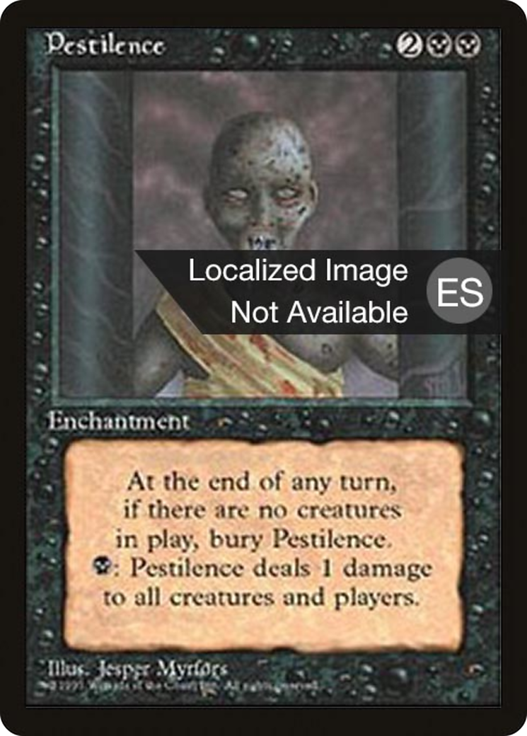 Pestilence [Fourth Edition Foreign Black Border]-1