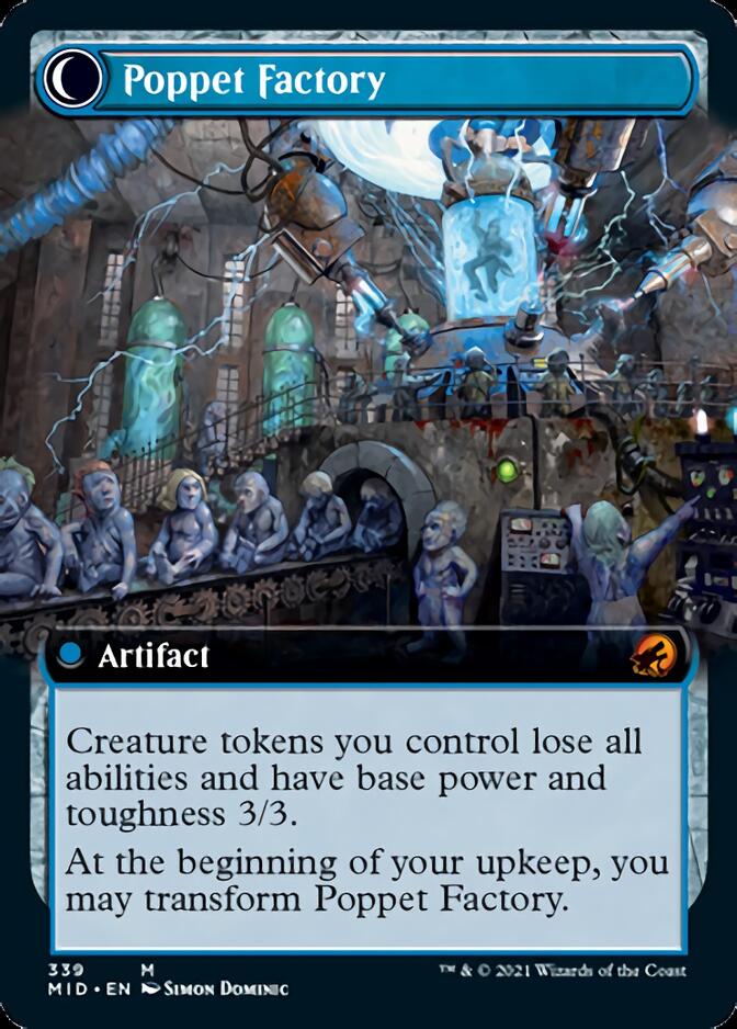 Poppet Stitcher // Poppet Factory (Extended Art) [Innistrad: Midnight Hunt]-2