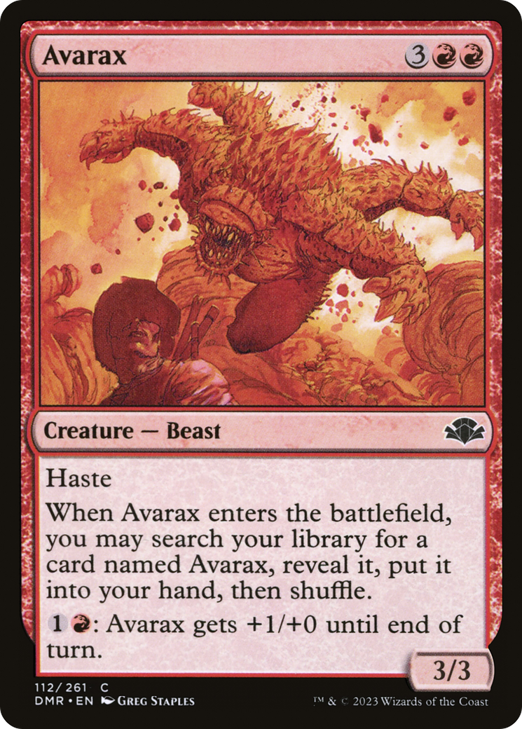 Avarax [Dominaria Remastered]-1