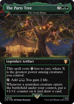 The Party Tree - The Great Henge (Surge Foil Realms and Relics) [The Lord of the Rings: Tales of Middle-Earth Commander]-1