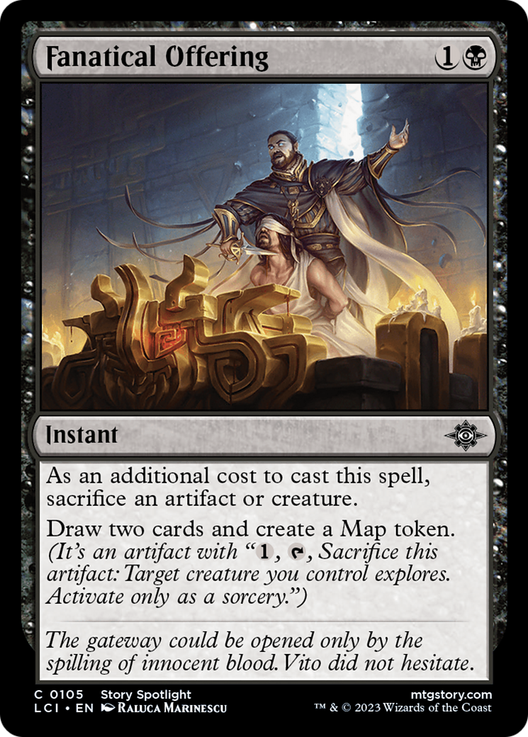 Fanatical Offering [The Lost Caverns of Ixalan]-1