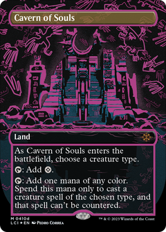 Cavern of Souls (0410d) (Borderless) [The Lost Caverns of Ixalan]-1