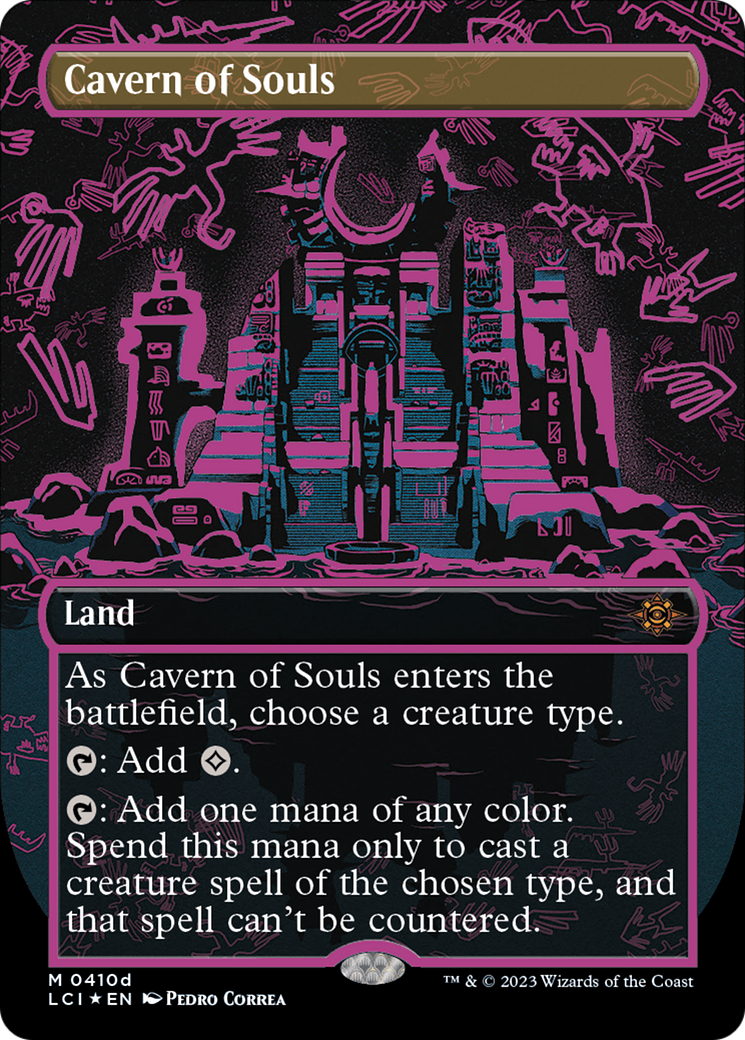 Cavern of Souls (0410d) (Borderless) [The Lost Caverns of Ixalan]-1
