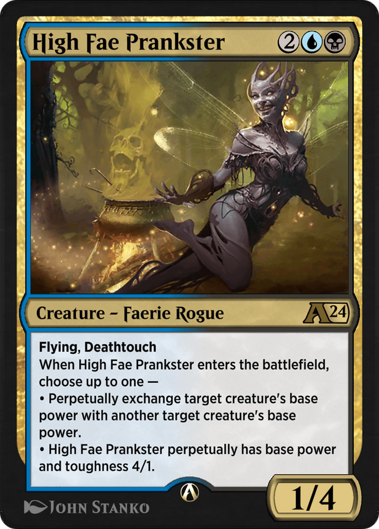 High Fae Prankster (YWOE-020) - Alchemy: Wilds of Eldraine-1