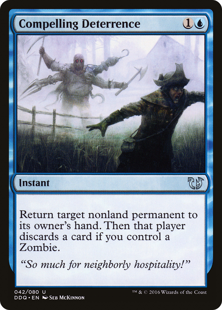 Compelling Deterrence [Duel Decks: Blessed vs. Cursed]-1