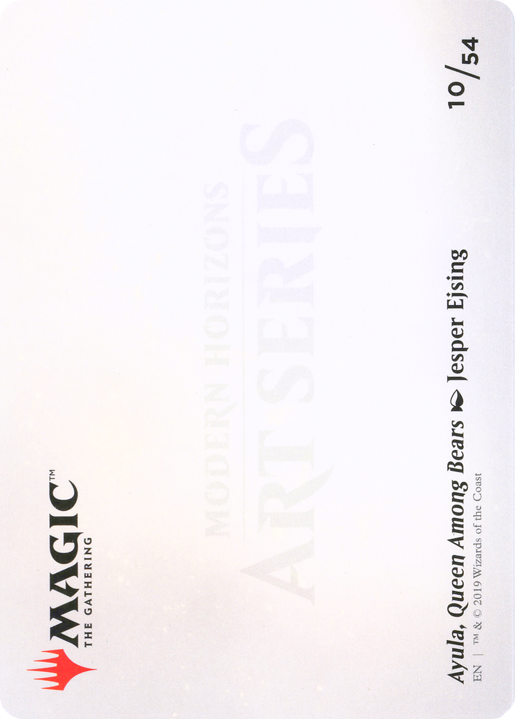 Ayula, Queen Among Bears // Ayula, Queen Among Bears (AMH1-010) - Modern Horizons Art Series (Borderless)-2