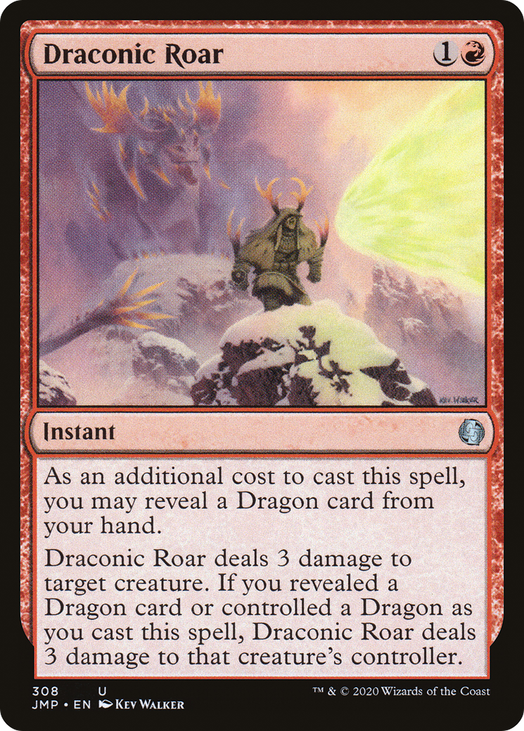Draconic Roar [Jumpstart]-1