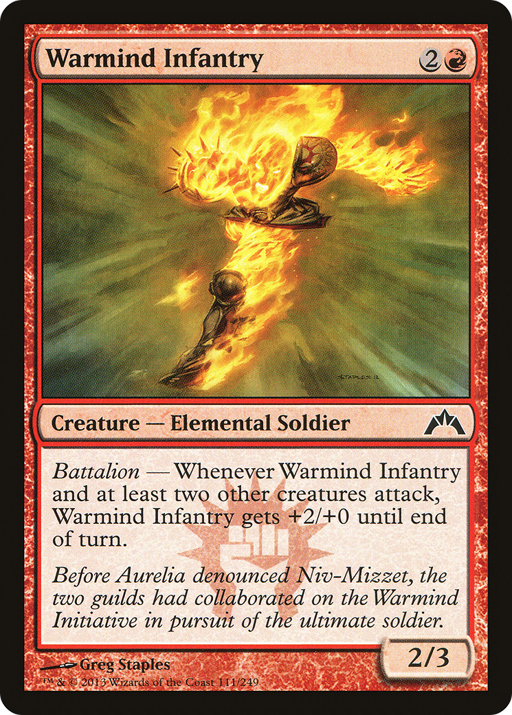 Warmind Infantry (GTC-111) - Gatecrash Foil-1