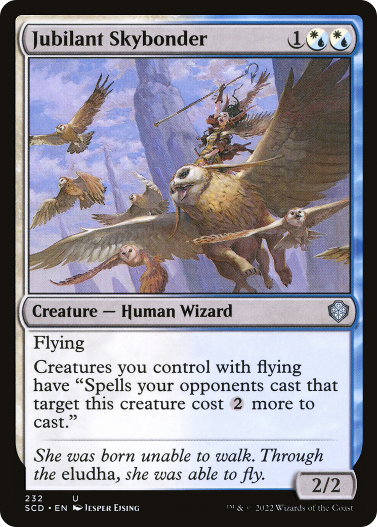 Jubilant Skybonder [Starter Commander Decks]-1