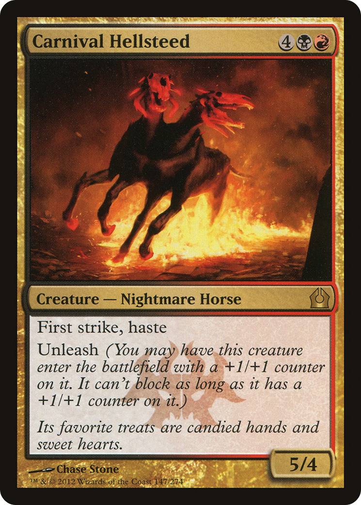 Carnival Hellsteed [Return to Ravnica]-1