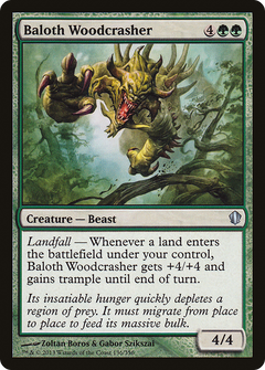 Baloth Woodcrasher [Commander 2013]-1