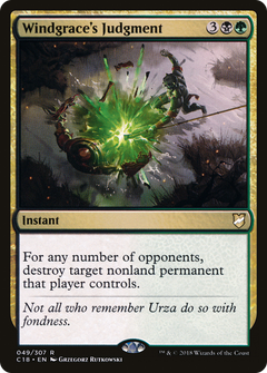 Windgrace's Judgment (C18-049) - Commander 2018-1