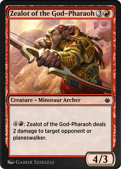 Zealot of the God-Pharaoh (AKR-181) - Amonkhet Remastered-1