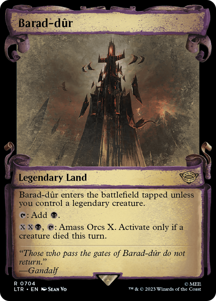 Barad-dur [The Lord of the Rings: Tales of Middle-Earth Showcase Scrolls]-1