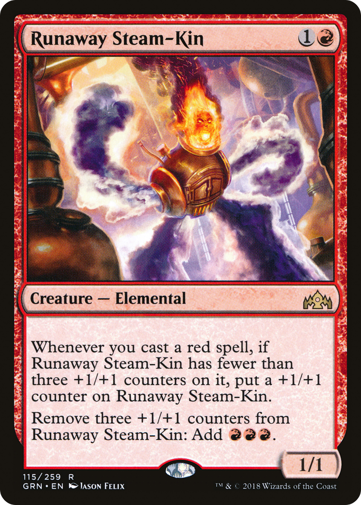 Runaway Steam-Kin [Guilds of Ravnica]-1