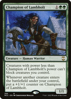Champion of Lambholt [Streets of New Capenna Commander]-1