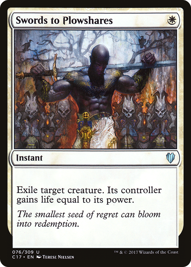 Swords to Plowshares [Commander 2017]-1