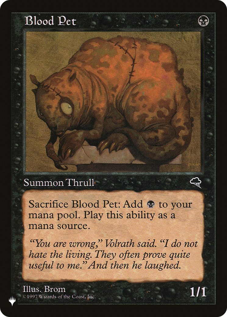 Blood Pet [The List]-1