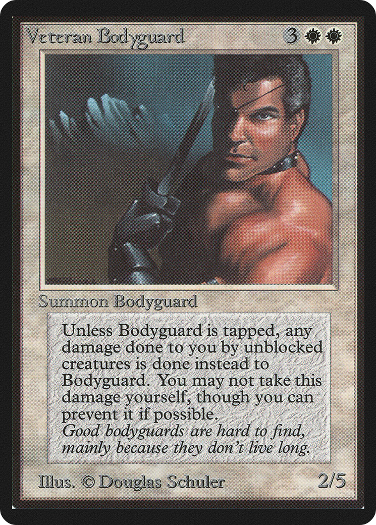 Veteran Bodyguard (LEB-) - Limited Edition Beta-1
