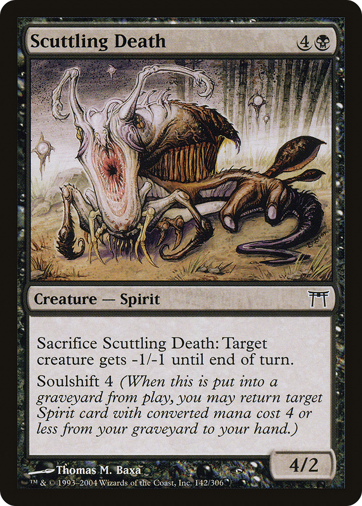 Scuttling Death [Champions of Kamigawa]-1