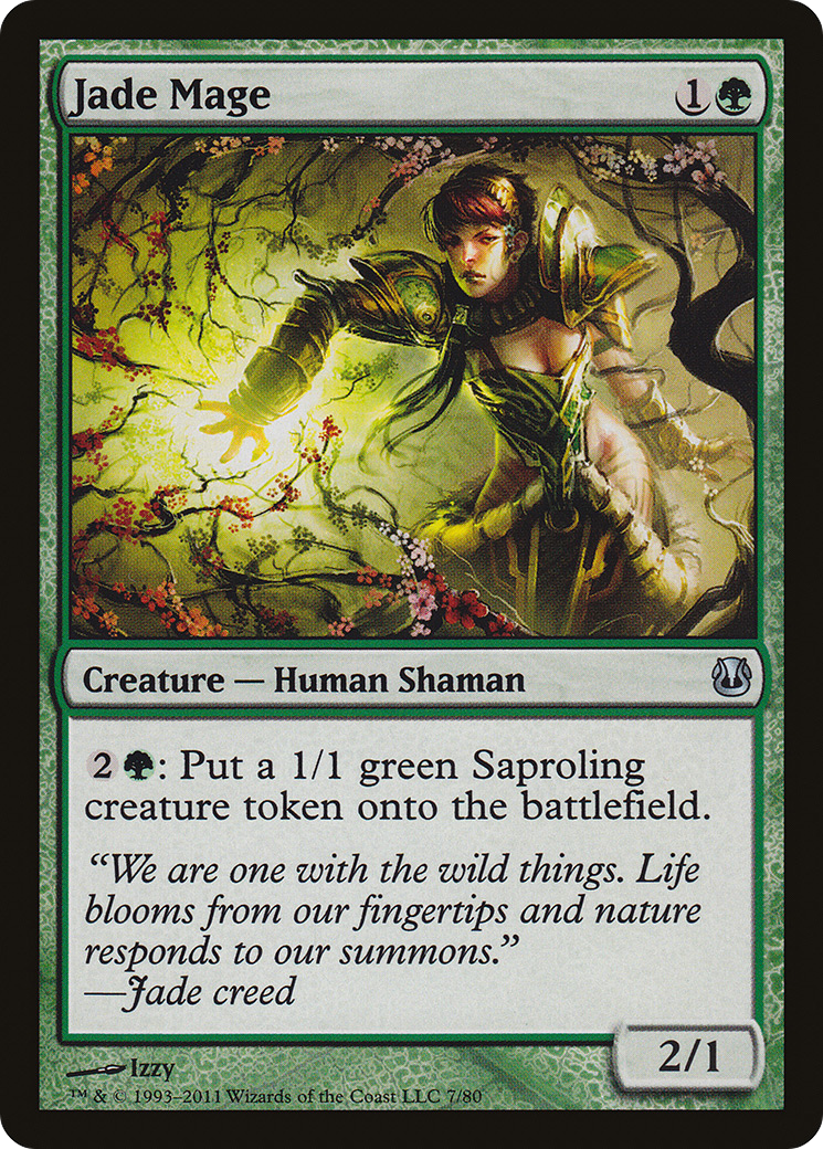 Jade Mage [Duel Decks: Ajani vs. Nicol Bolas]-1