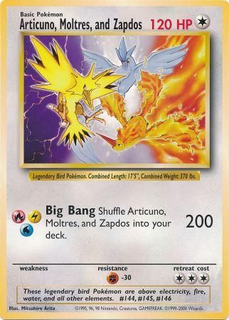 Articuno, Moltres, and Zapdos (Jumbo Card) [Miscellaneous Cards]-1