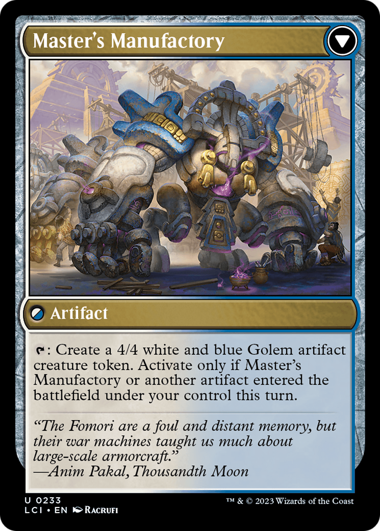 Master's Guide-Mural // Master's Manufactory [The Lost Caverns of Ixalan]-2