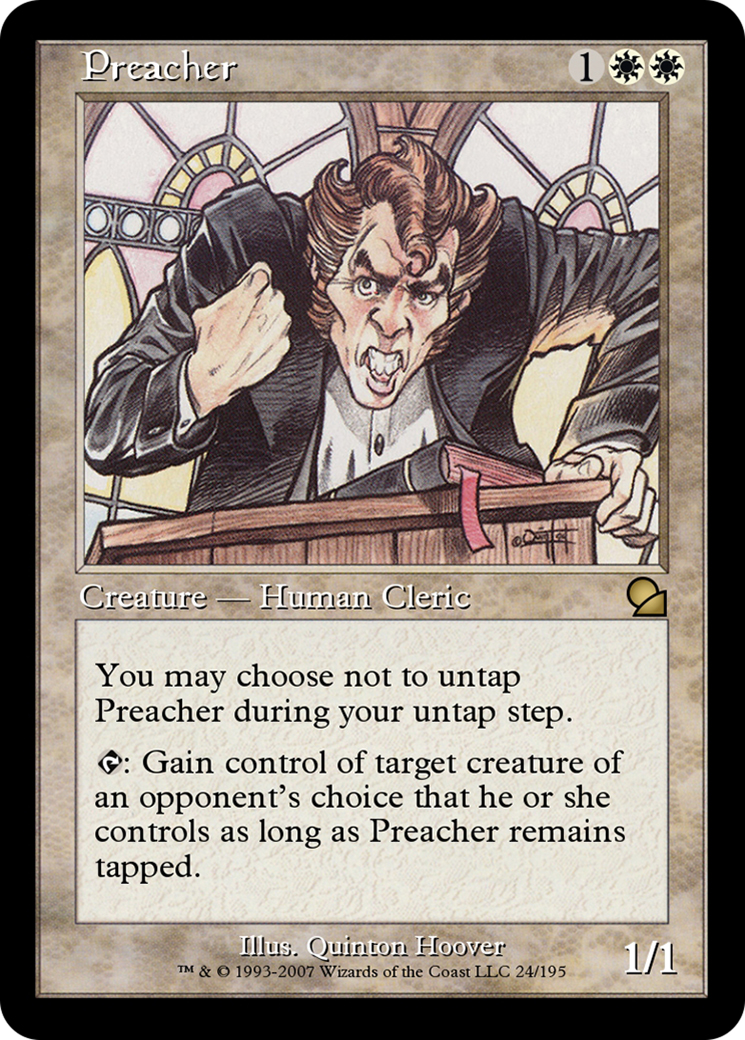 Preacher (ME1-024) - Masters Edition Foil-1