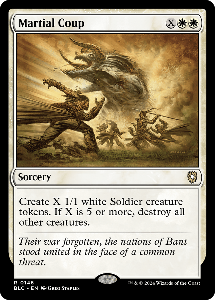 Martial Coup [Bloomburrow Commander]-1