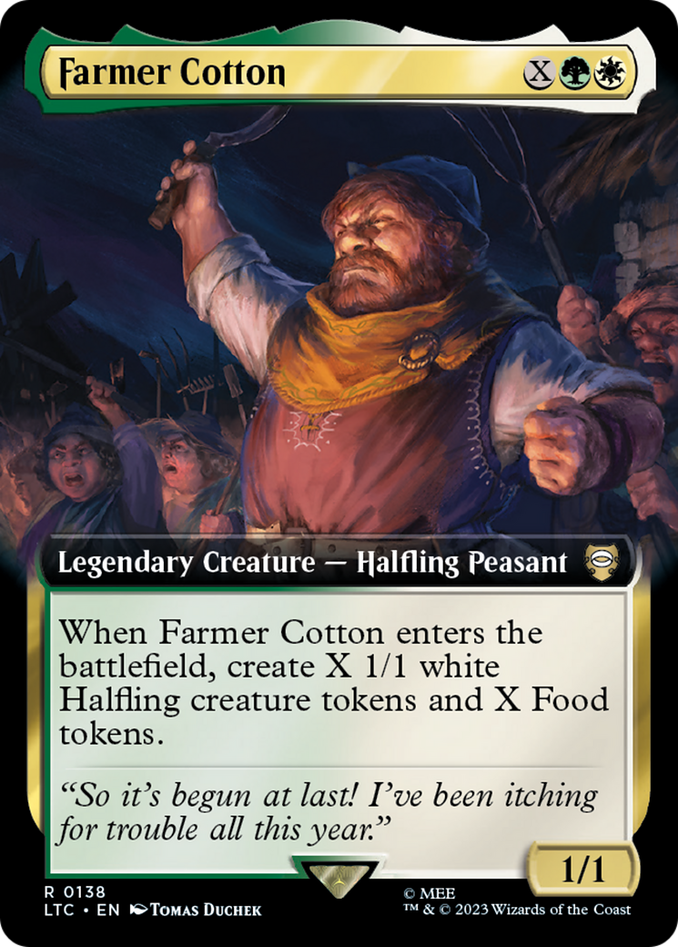 Farmer Cotton (Extended Art) [The Lord of the Rings: Tales of Middle-Earth Commander]-1