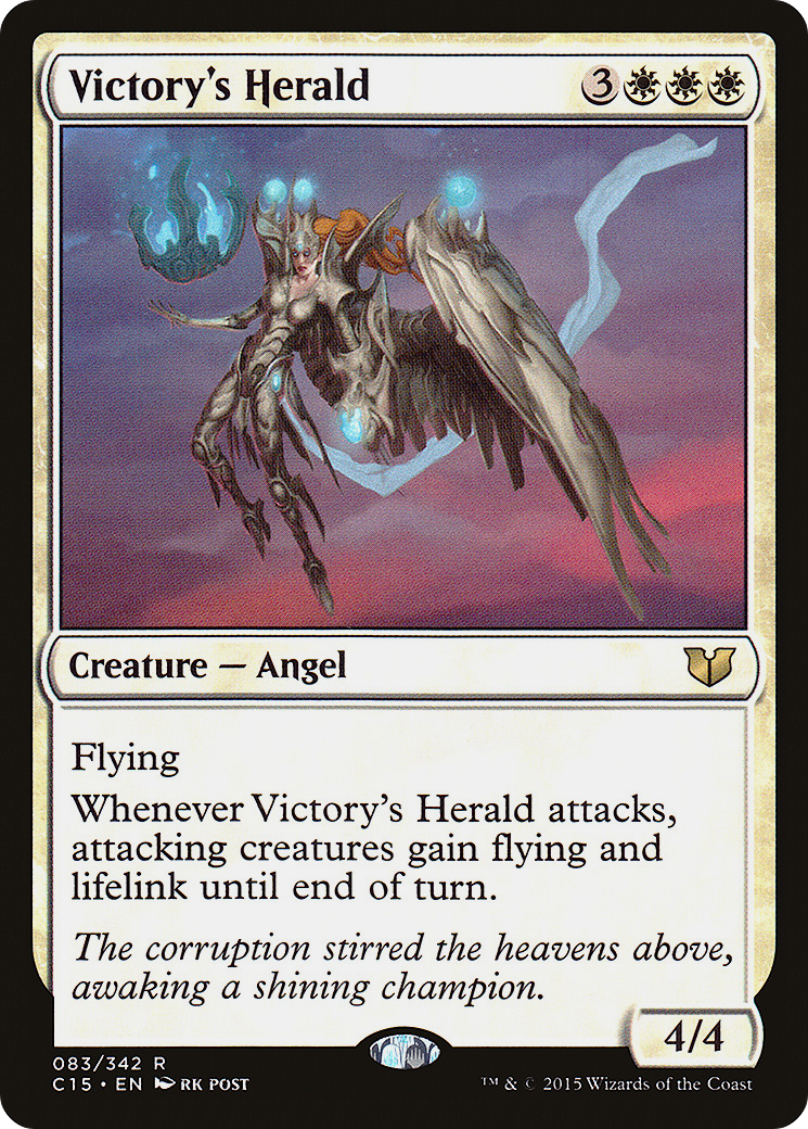 Victory's Herald (C15-083) - Commander 2015-1