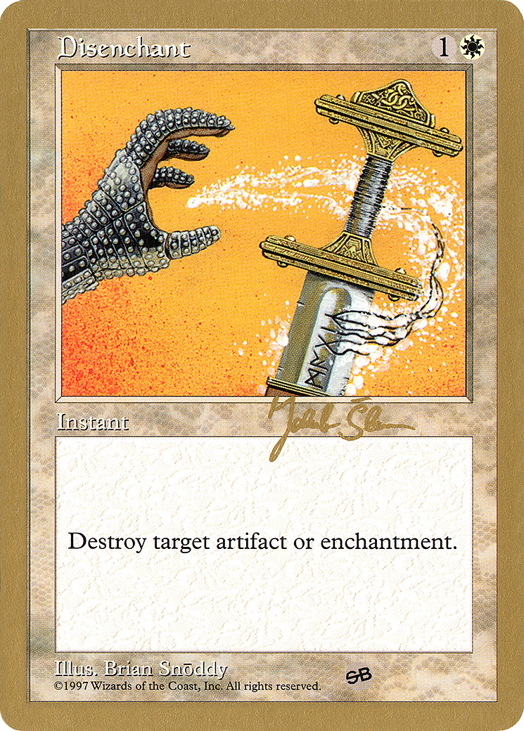 Disenchant - 1997 Jakub Slemr (5ED) (SB) (WCD-) - World Championship Decks 1997-1