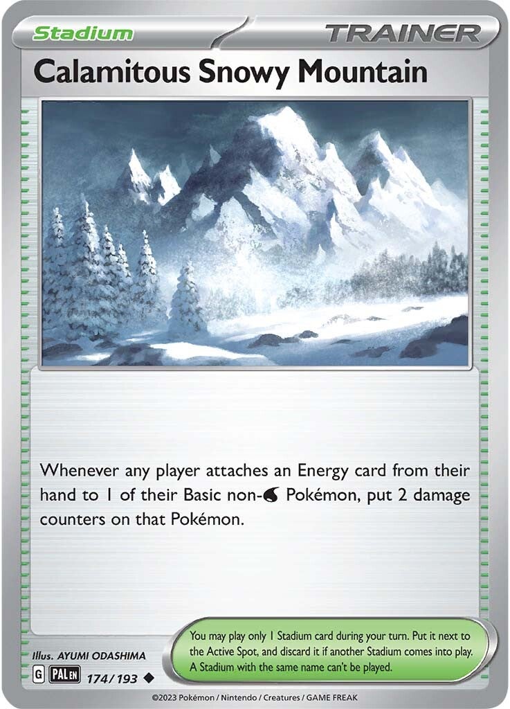 Calamitous Snowy Mountain (174/193) [Scarlet & Violet: Paldea Evolved]-1