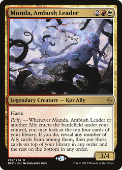 Munda, Ambush Leader [Battle for Zendikar]-1