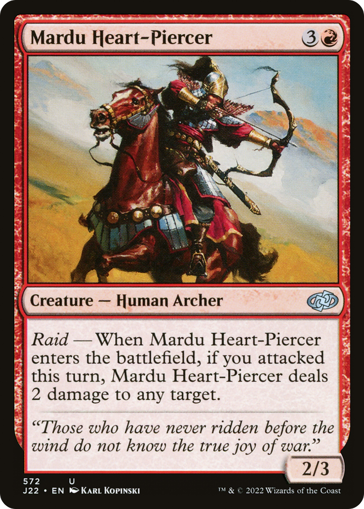Mardu Heart-Piercer [Jumpstart 2022]-1