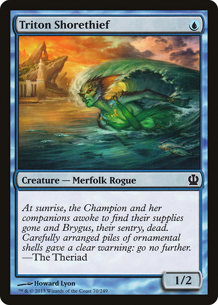 Triton Shorethief (THS-070) - Theros Foil-1