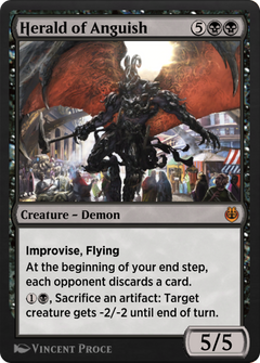 Herald of Anguish (KLR-094) - Kaladesh Remastered-1