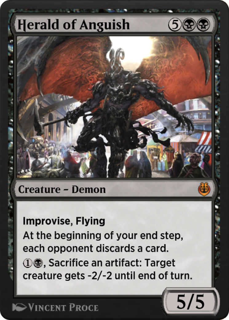 Herald of Anguish (KLR-094) - Kaladesh Remastered-1