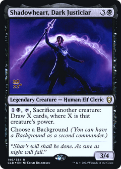 Shadowheart, Dark Justiciar [Commander Legends: Battle for Baldur's Gate Prerelease Promos]-1
