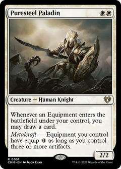 Puresteel Paladin [Commander Masters]-1