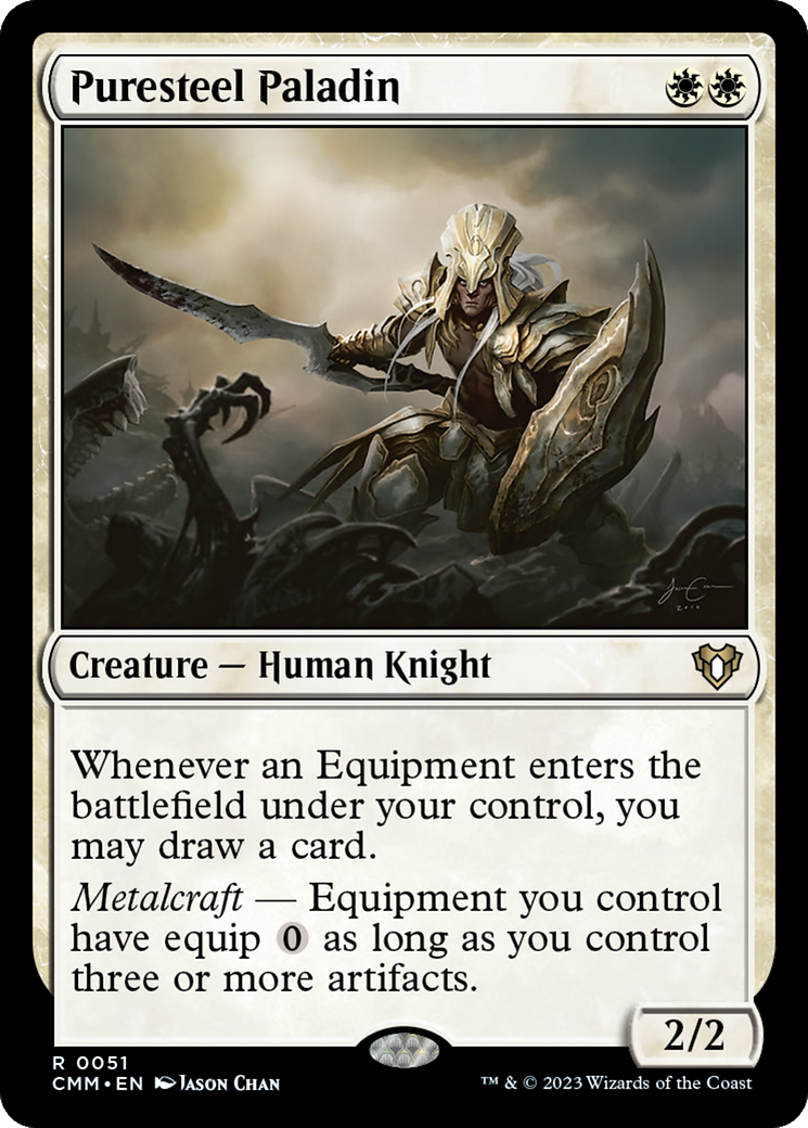 Puresteel Paladin [Commander Masters]-1
