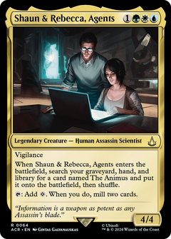 Shaun & Rebecca, Agents [Assassin's Creed]-1