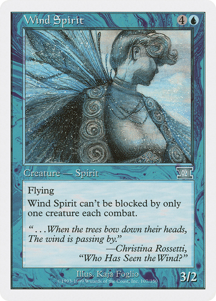 Wind Spirit (6ED-107) - Classic Sixth Edition-1