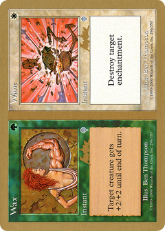 Wax // Wane - 2002 Brian Kibler (INV) (WCD-) - World Championship Decks 2002-1