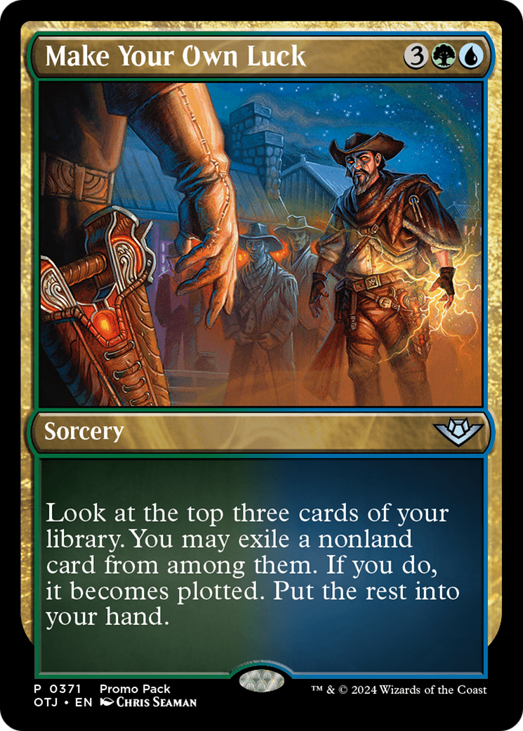 Make Your Own Luck (Promo Pack) [Outlaws of Thunder Junction Promos]-1