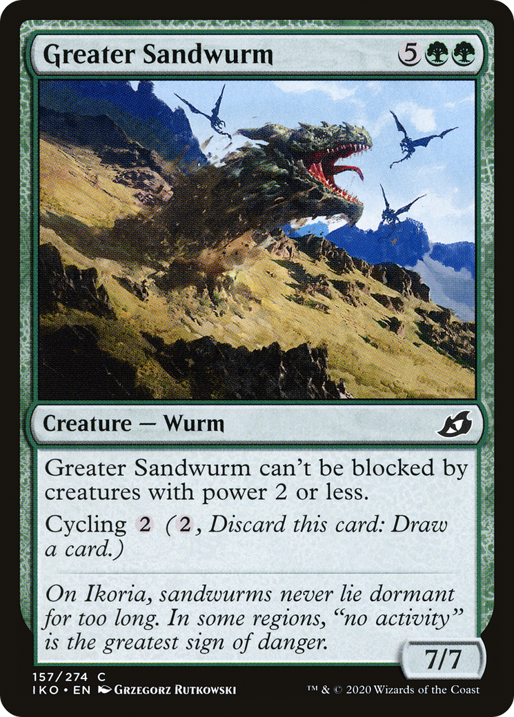 Greater Sandwurm [Ikoria: Lair of Behemoths]-1
